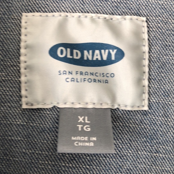 Old Navy Jean Jacket XL - Picture 3 of 5